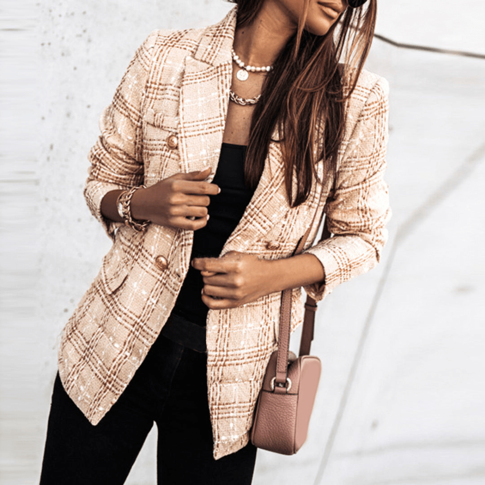 Levoire | Veste Femme Cardigan Chaud Confortable Kaki