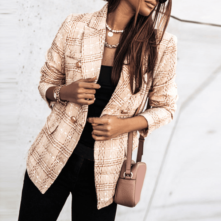 Levoire | Veste Femme Cardigan Chaud Confortable Kaki