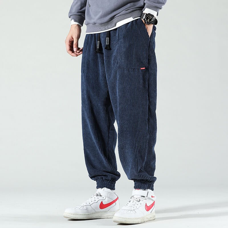 Levoire | Pantalon De Streetwear Confortable Bleu
