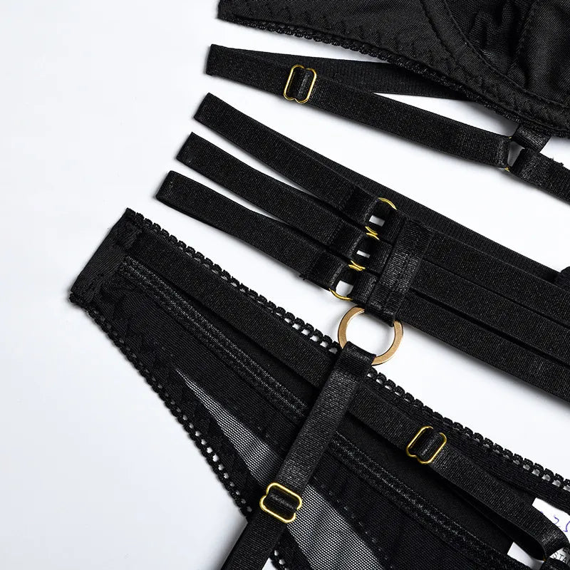 Levoire | Ensemble De Lingerie Raffiné 3 Pièces Au Style Français