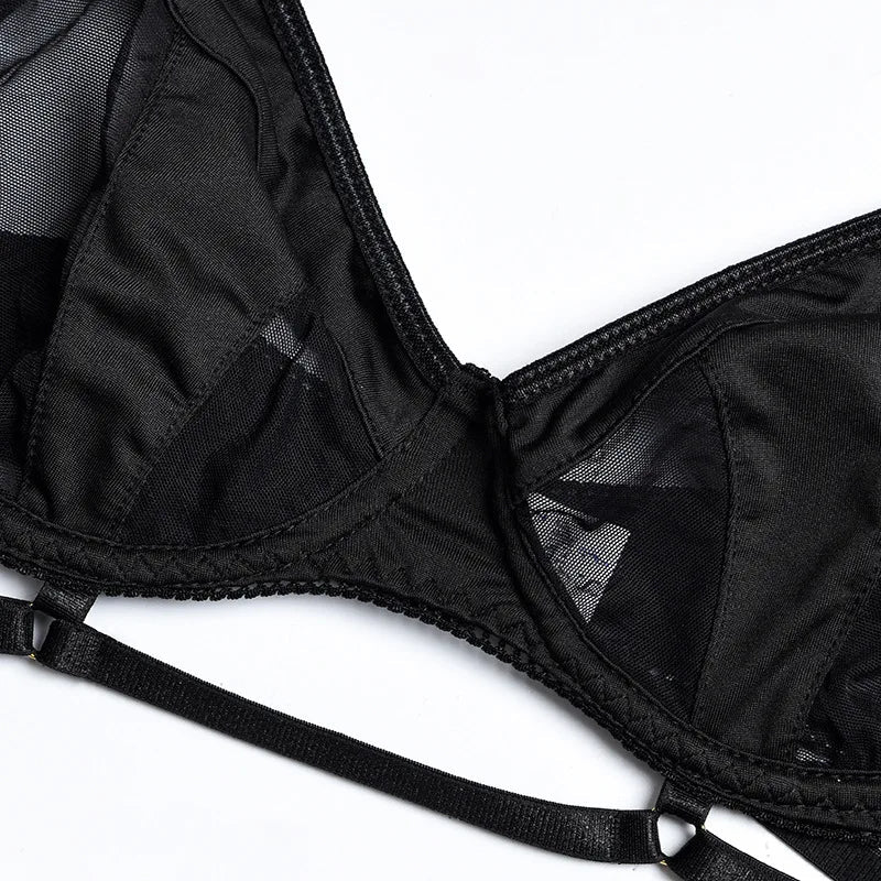 Levoire | Ensemble De Lingerie Raffiné 3 Pièces Au Style Français