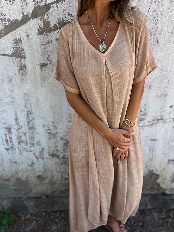 Levoire | Élégante Robe Malaga Beige