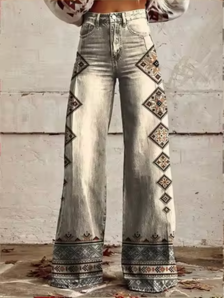 Levoire | Pantalon Large Avec Motif Lumineux Led Couleur 11