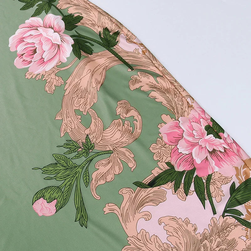 Levoire | Robe Sans Manches À Imprimé Floral En V