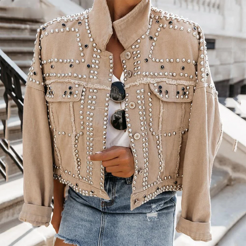 Levoire | Veste Avec Clous