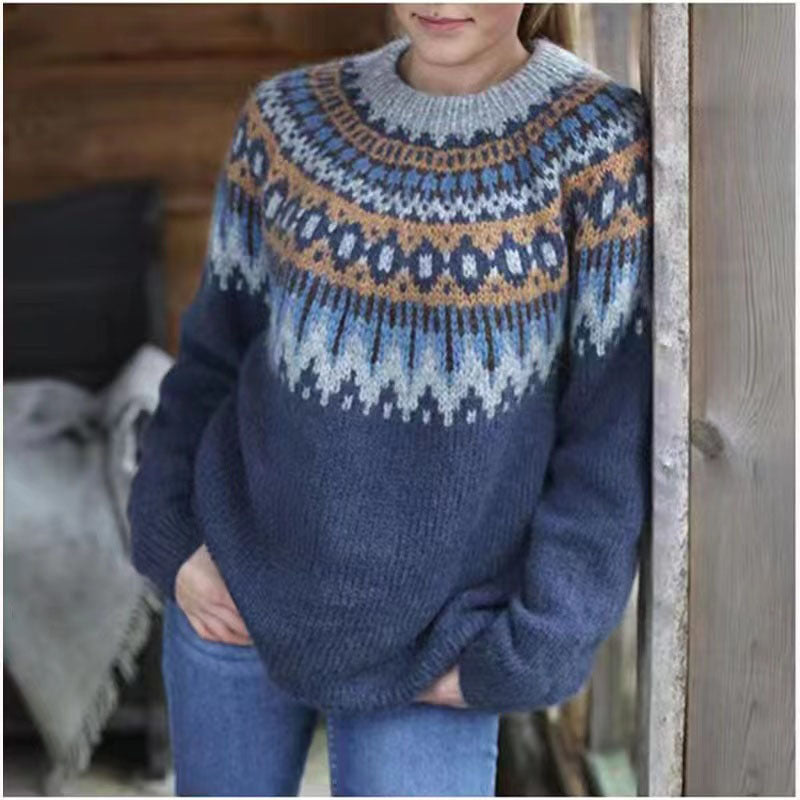 Levoire | Pull en cachemire doux Gris Bleu