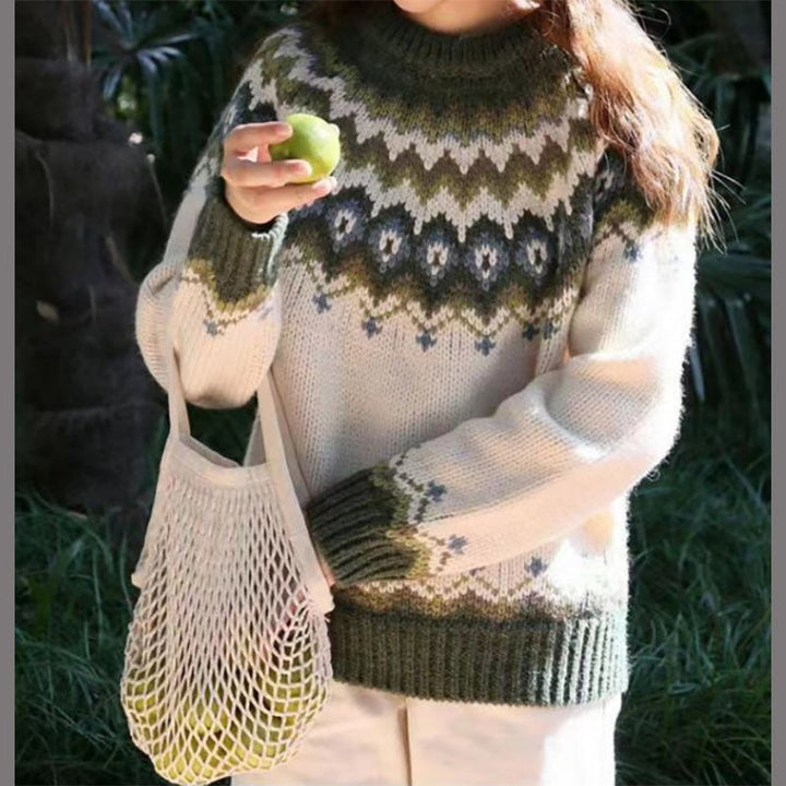 Levoire | Pull en cachemire doux Vert