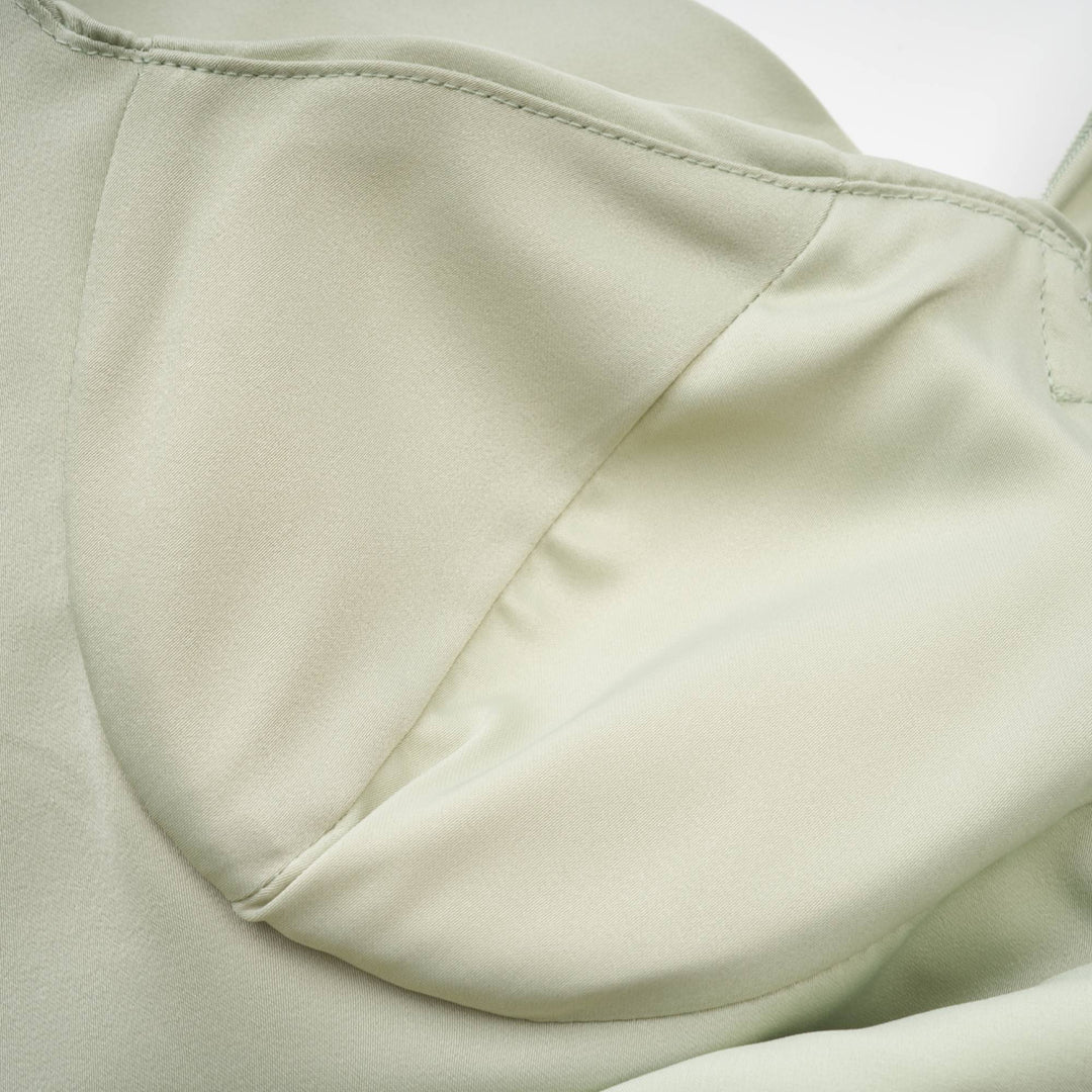 Levoire | Robe Mini Satin Avec Coussinets De Soutien-Gorge