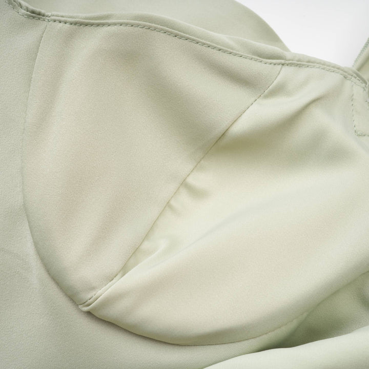 Levoire | Robe Mini Satin Avec Coussinets De Soutien-Gorge