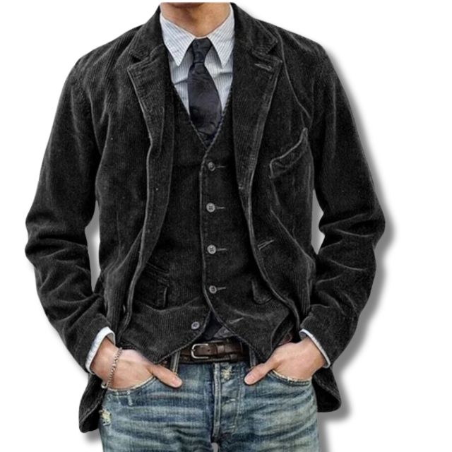 Levoire | Blazer & Gilet Noir