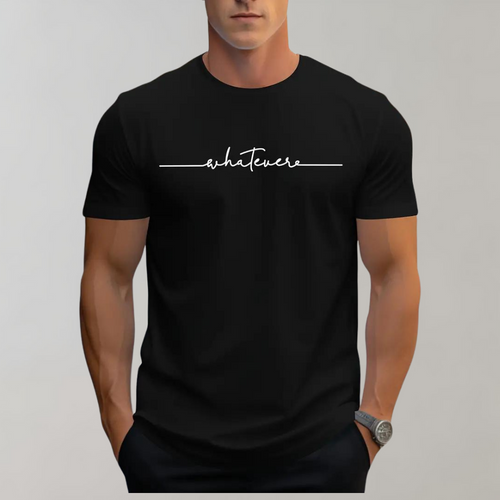 Levoire | T-Shirt Décontracté Pour Hommes À Col Rond Confortable, Polyvalent Et Élégant
