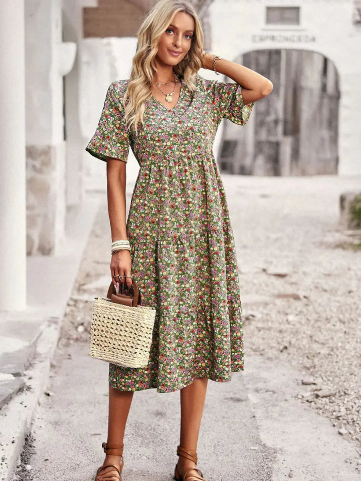 Levoire | Robe Midi Unique Imprimé