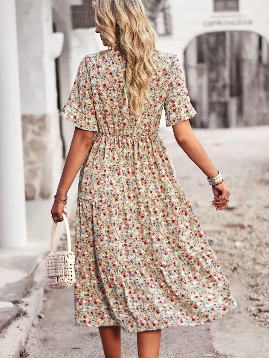 Levoire | Robe Midi Unique Imprimé