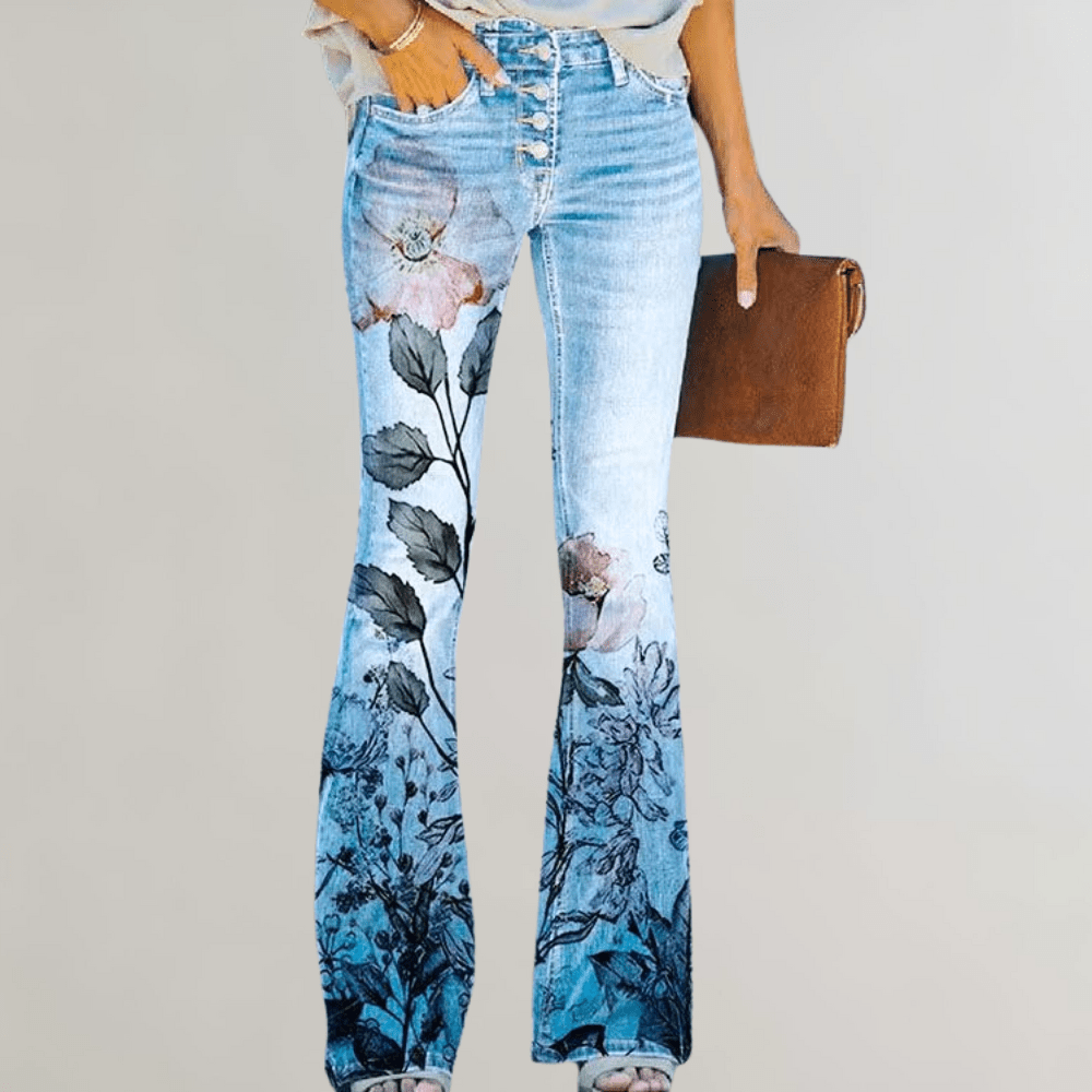 Levoire | Combinaison Élégante Femme Confortable Avec fleur rose