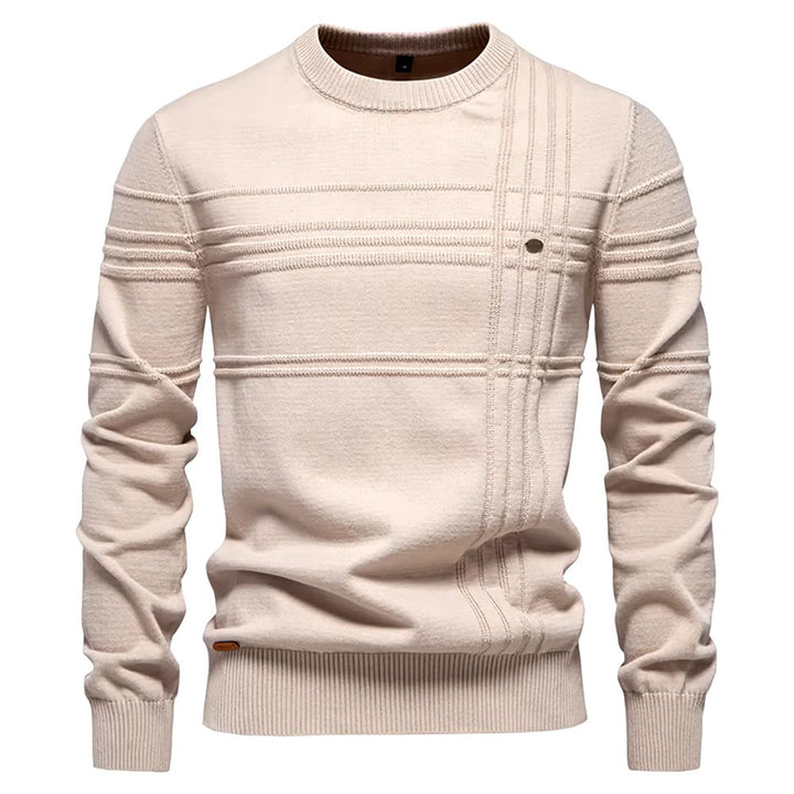 Levoire | Pull d'automne pour hommes Beige