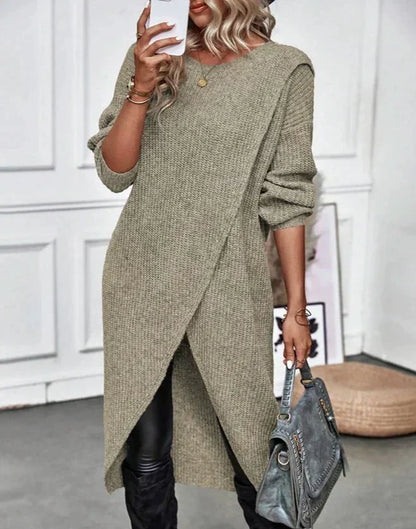 Levoire | Robe-Pull Kaki