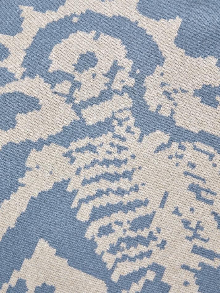 Levoire | Pull En Tricot Avec Imprimé Crâne