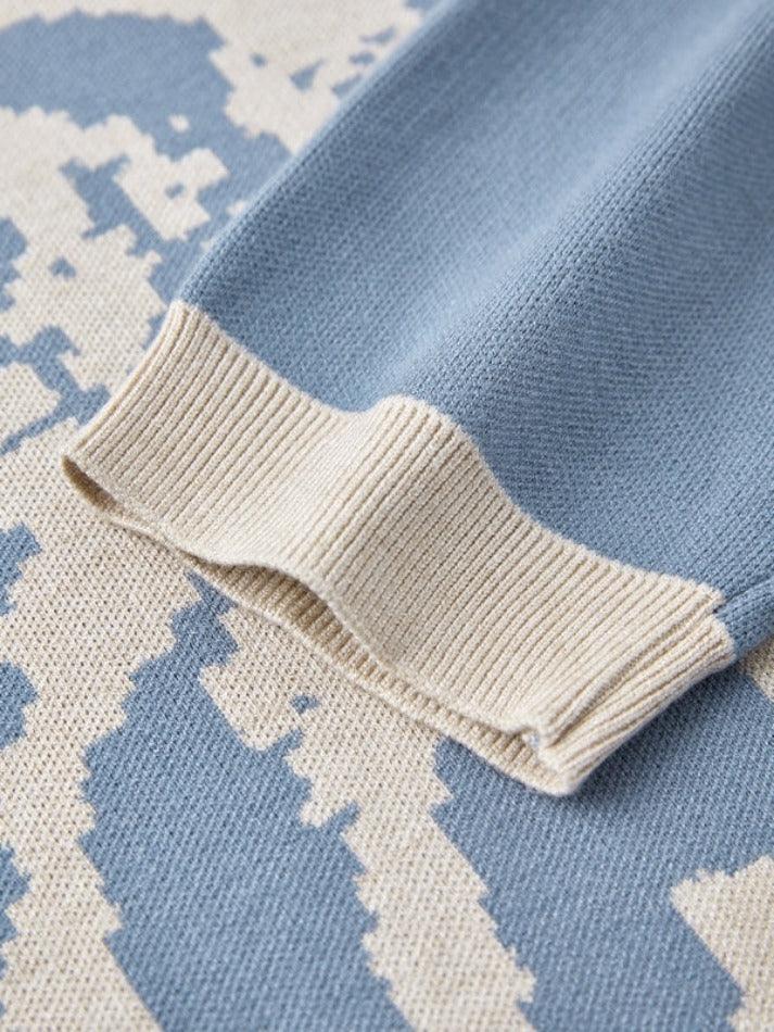 Levoire | Pull En Tricot Avec Imprimé Crâne