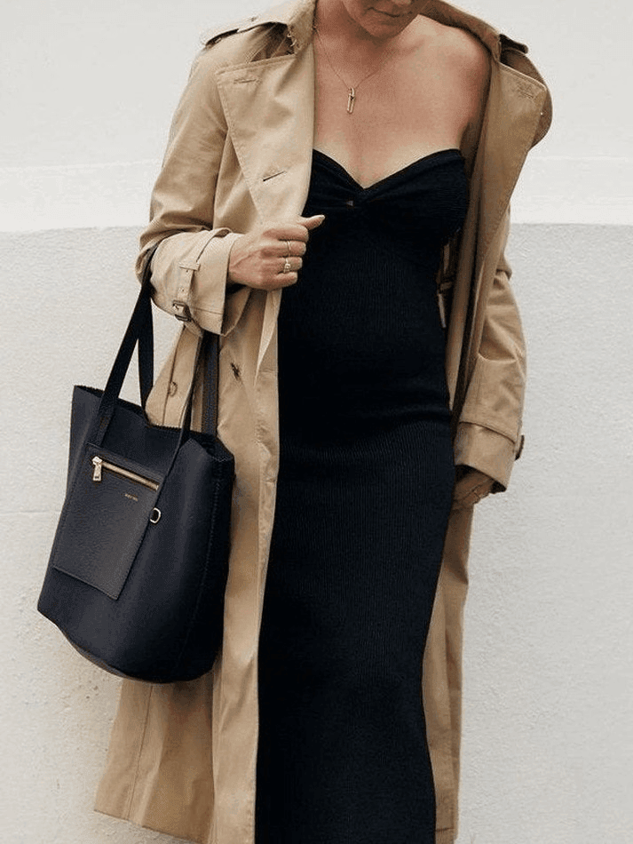 Levoire | Robe Maxi Sans Manches Twist Tricot