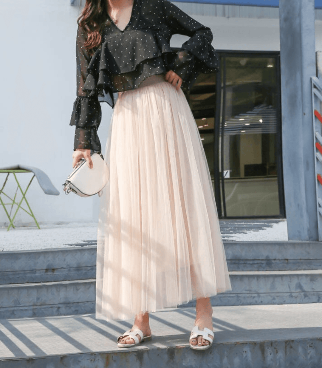 Levoire | Jupe À Taille Haute Jupe Élégante Pour Femmes Blanc
