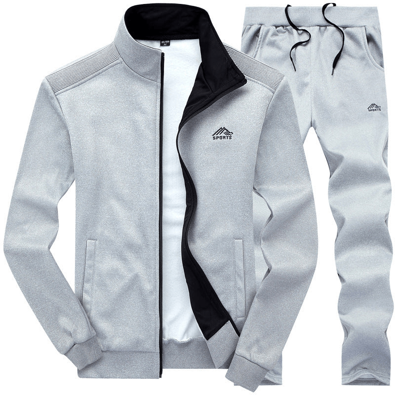 Levoire | Ensemble Sport Respirant Homme Gris clair