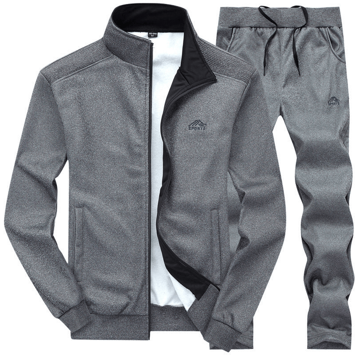 Levoire | Ensemble Sport Respirant Homme Gris foncé