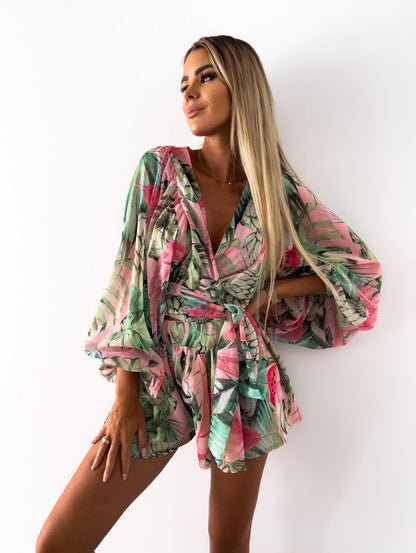 Levoire | Robe de plage pour femme Vert
