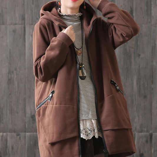 Levoire | Veste fraîche sans effort Marron