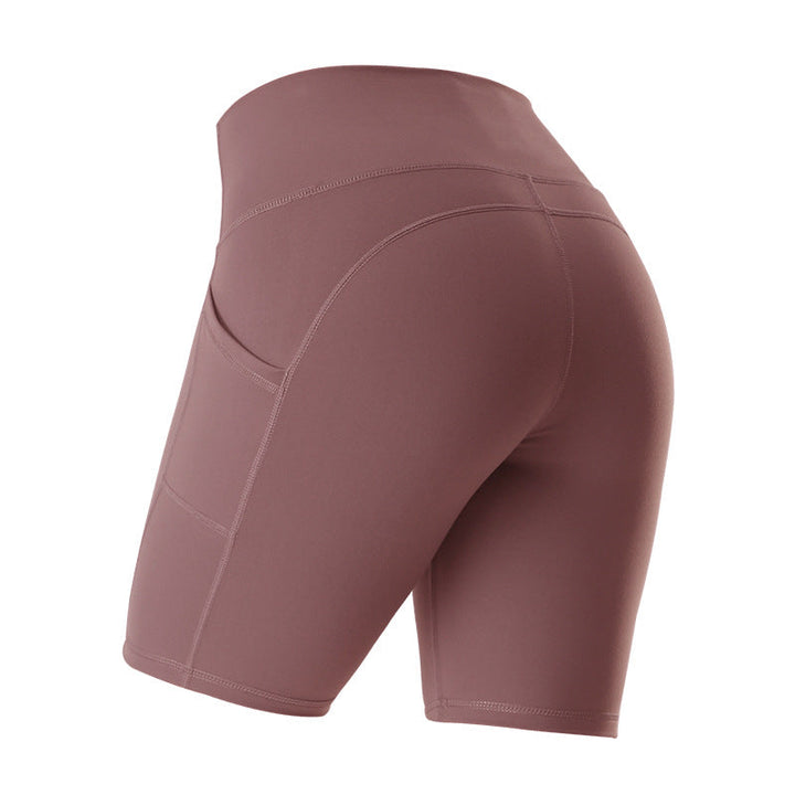 Levoire | Short De Gym Un Short Sexy Et Joli, Près Du Corps, Avec Des Poches Rose
