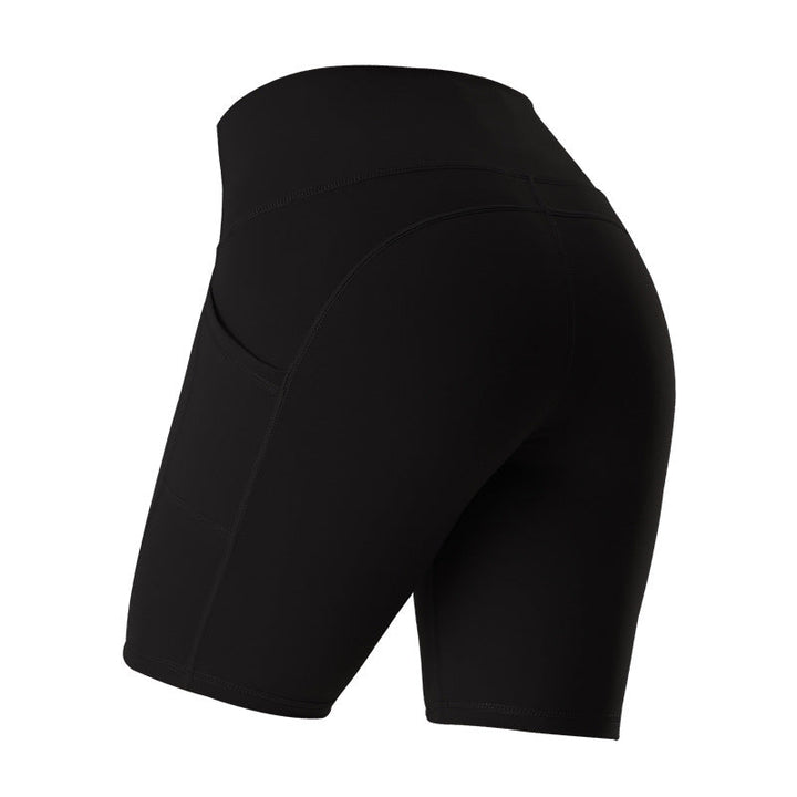 Levoire | Short De Gym Un Short Sexy Et Joli, Près Du Corps, Avec Des Poches Noir