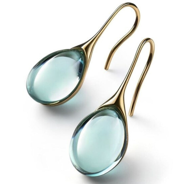 Levoire | Boucles D'Oreilles En Or Et Argent Vert