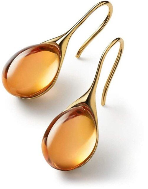 Levoire | Boucles D'Oreilles En Or Et Argent Orange