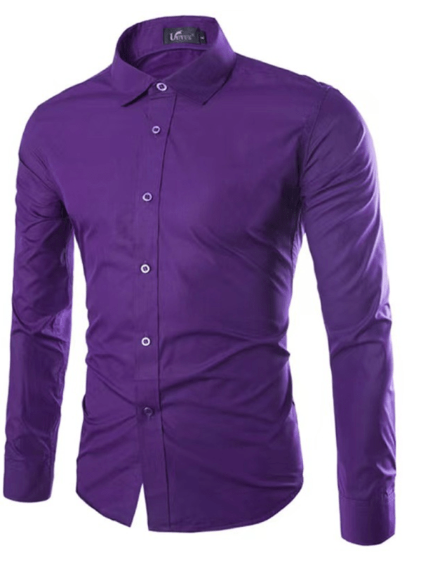 Levoire | Chemise Slim Sans Repassage Homme Lilas