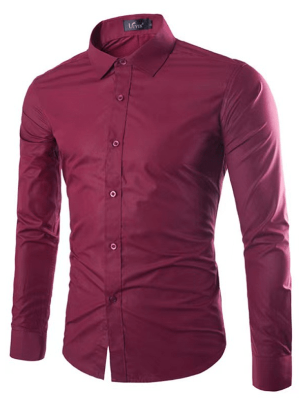 Levoire | Chemise Slim Sans Repassage Homme Rot