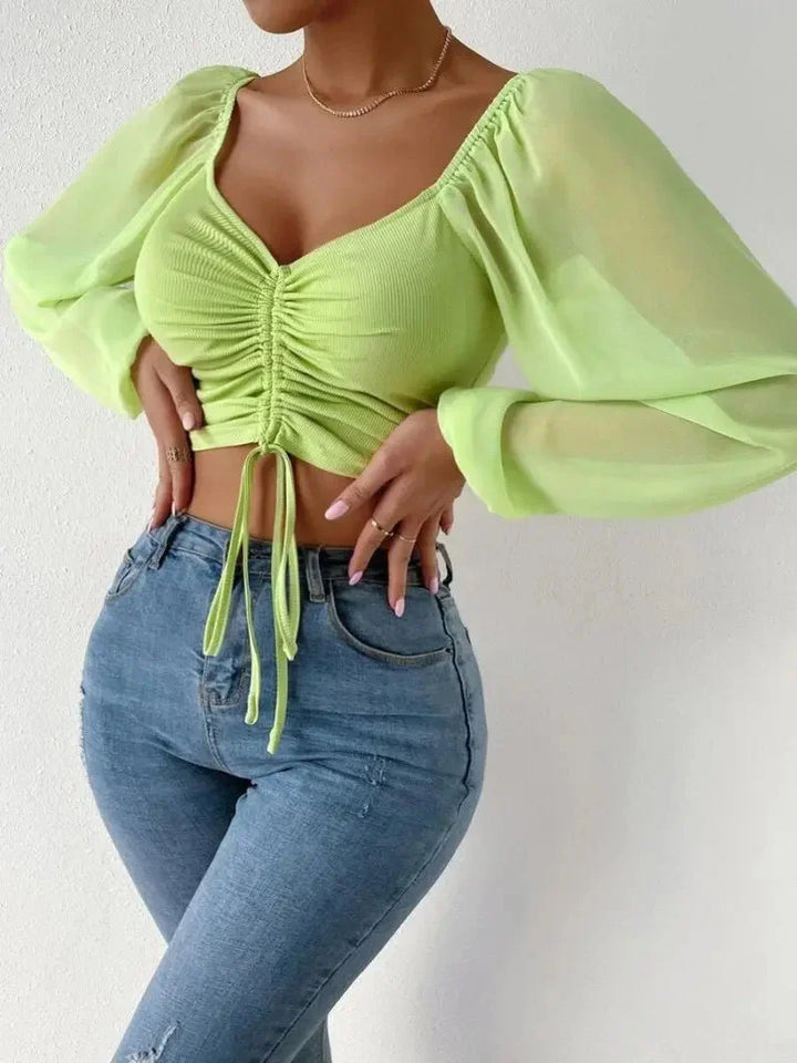 Levoire | Haut De Bikini D'Été Élégant Vert clair