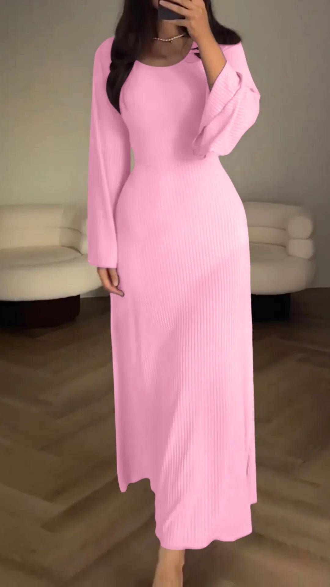 Levoire | Robe moulante Rose