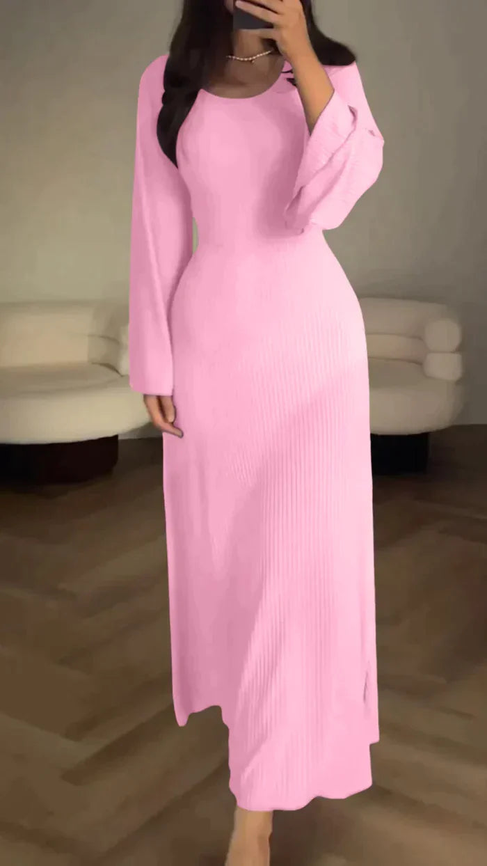 Levoire | ROBE MAXI BODYCON ÉLÉGANTE Rosa