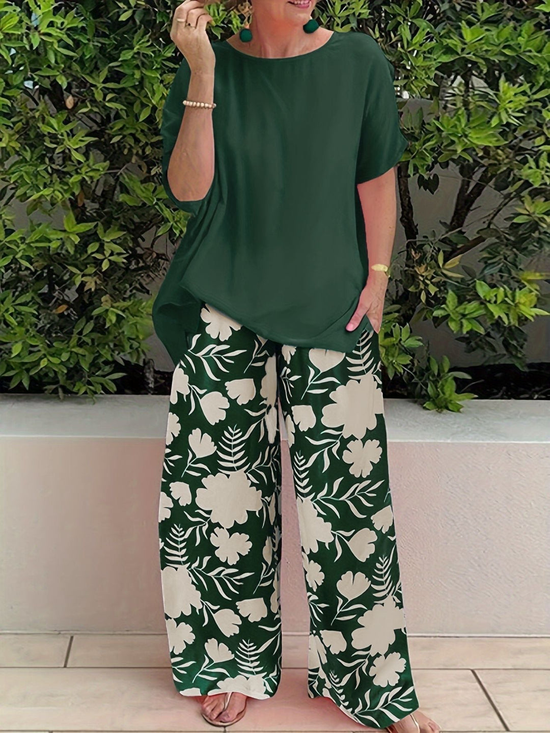 Levoire | Robe Chic Élégante Pour Sortie Nocturne Vert forêt