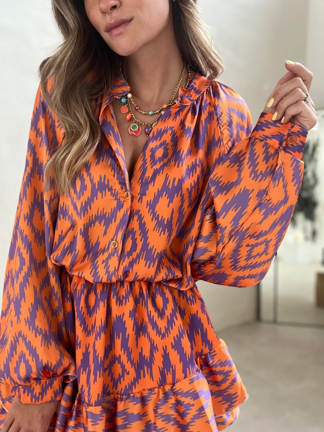 Levoire | Mini Robe Pour Femme - Orange