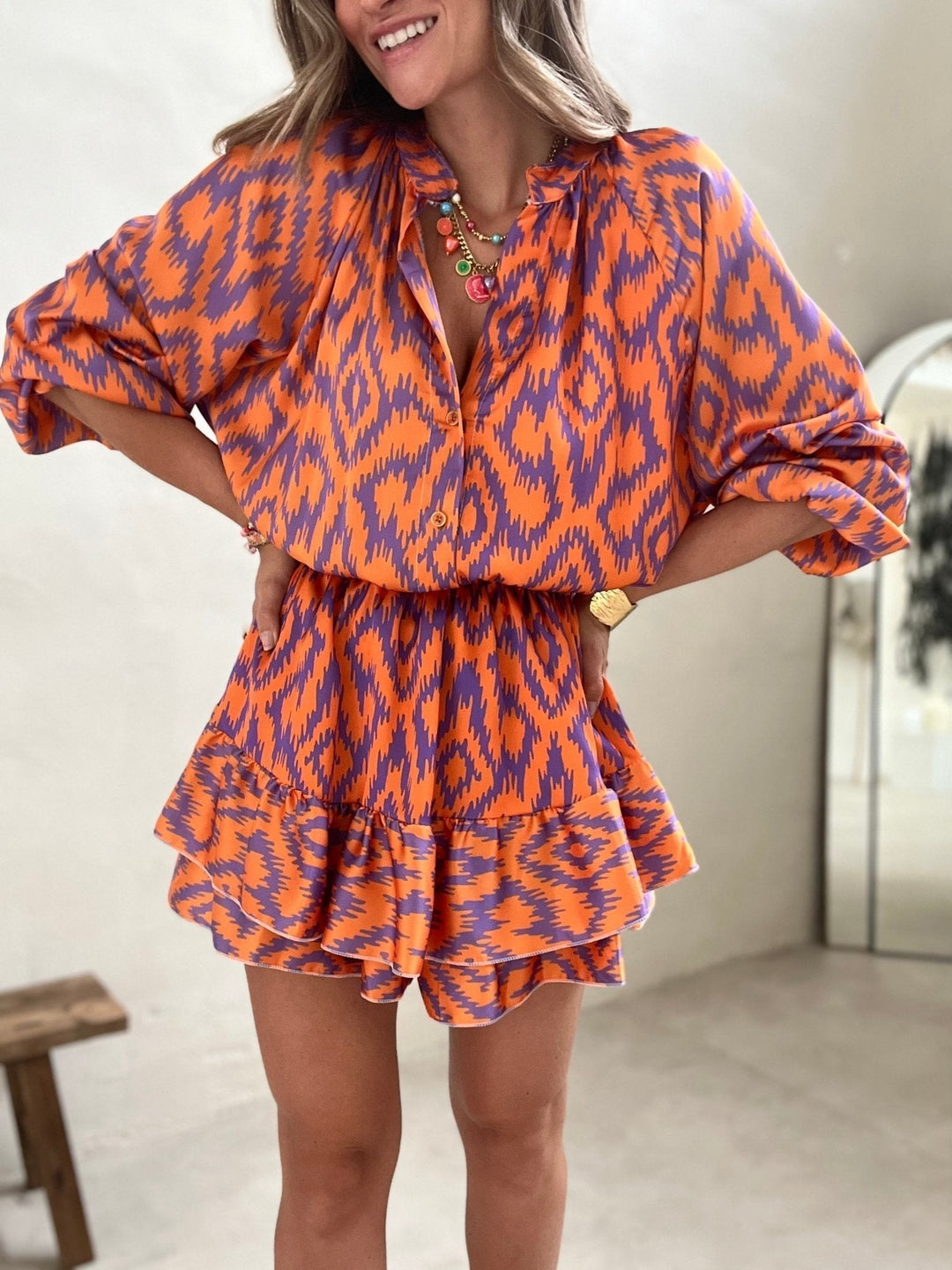 Levoire | Mini Robe Pour Femme - Orange