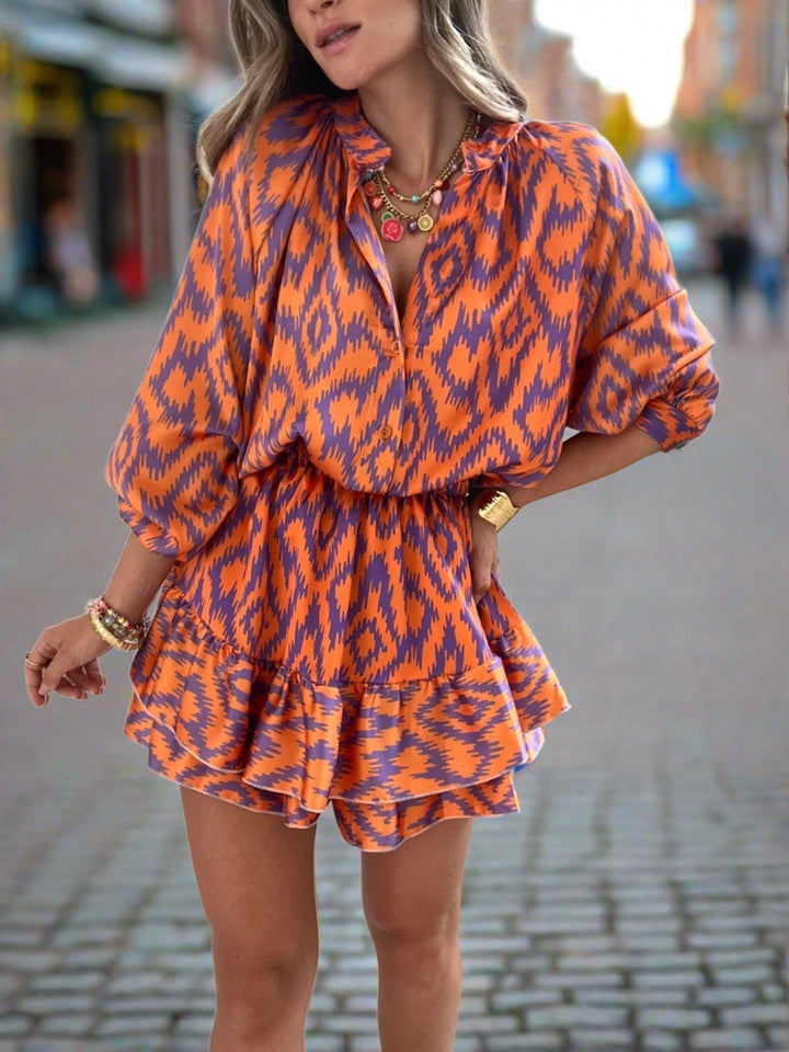 Levoire | Mini Robe Pour Femme - Orange Orange