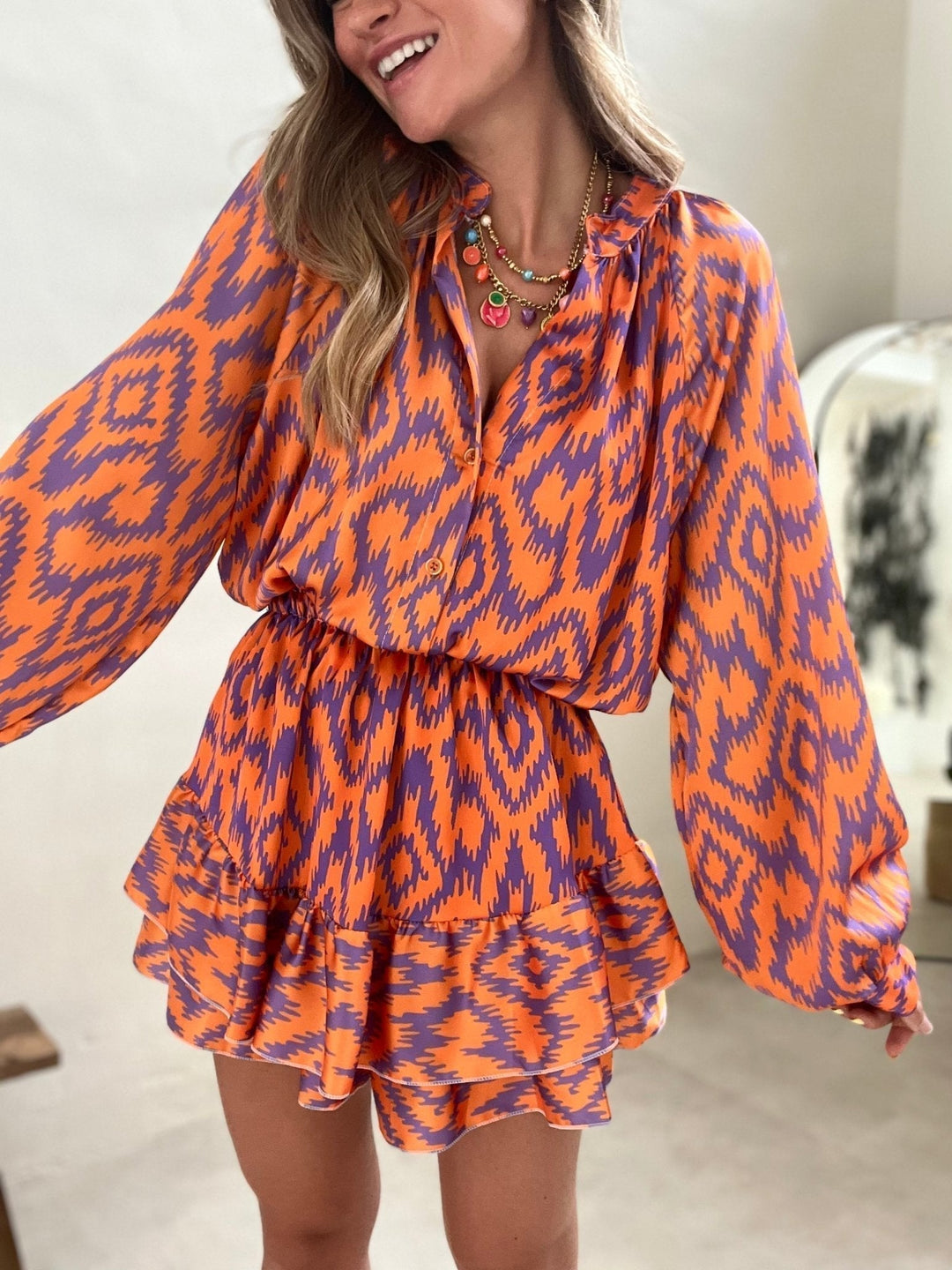 Levoire | Mini Robe Pour Femme - Orange