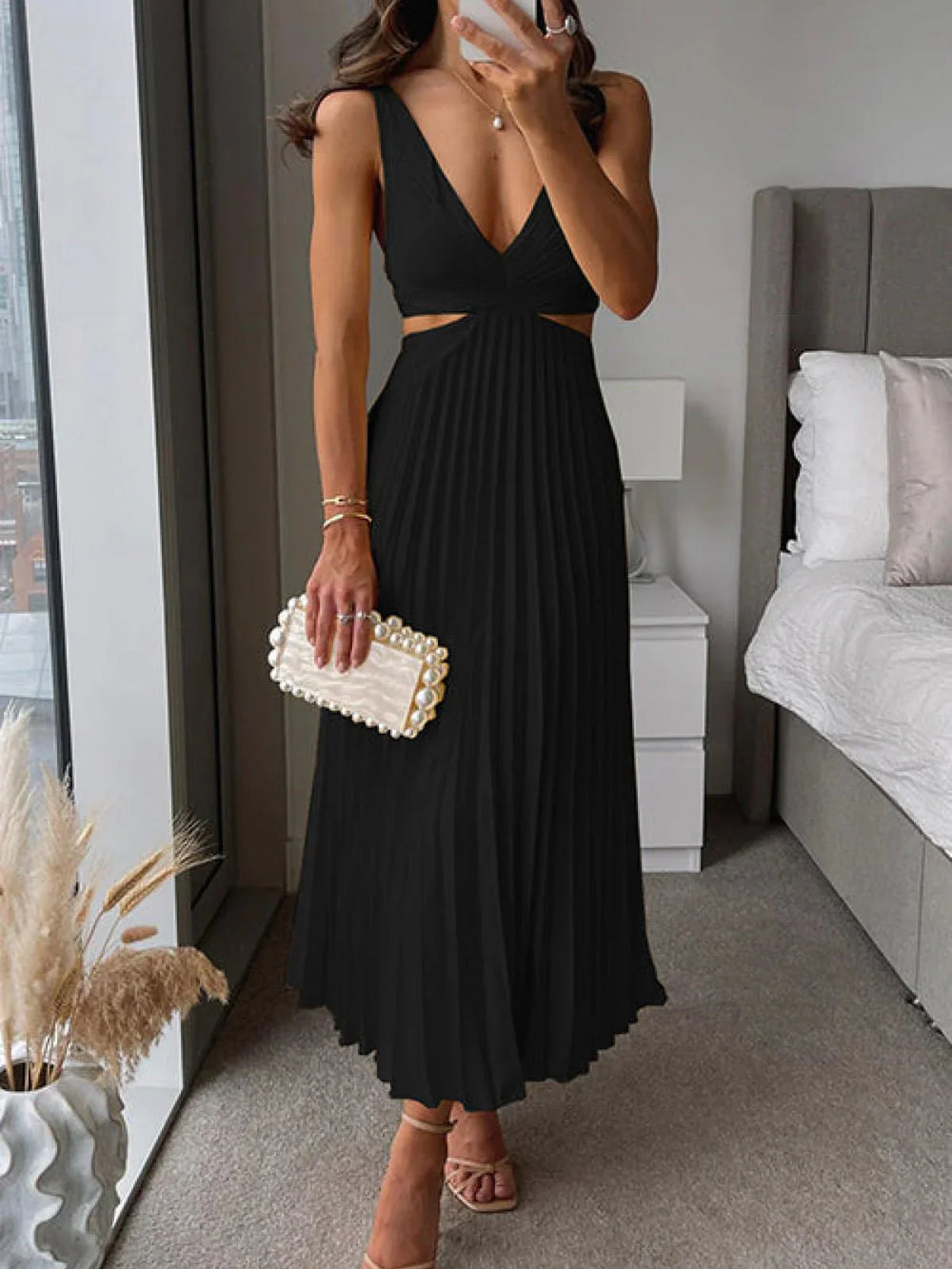 Levoire | Robe De Soirée Élégante Noir