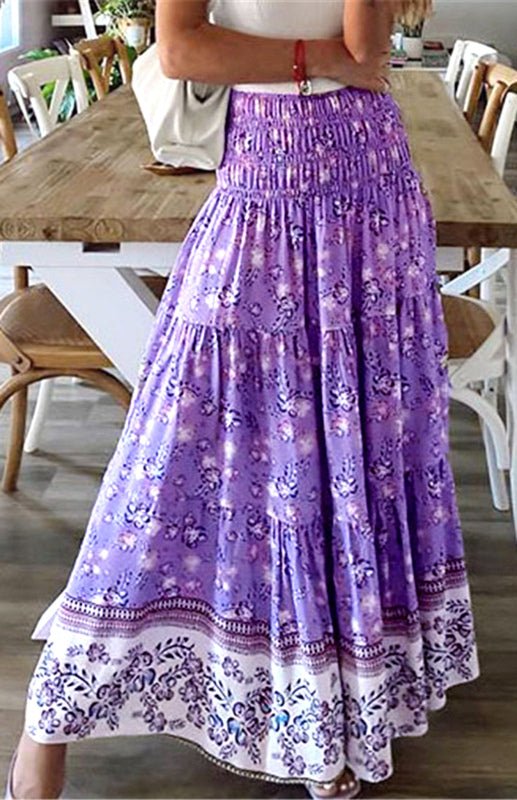 Levoire | Femme Vêtements de loisirs Boho Imprimé Jupe