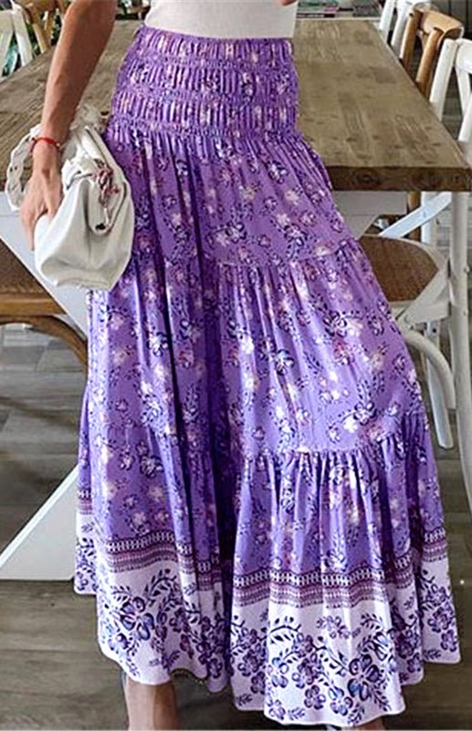 Levoire | Femme Vêtements de loisirs Boho Imprimé Jupe