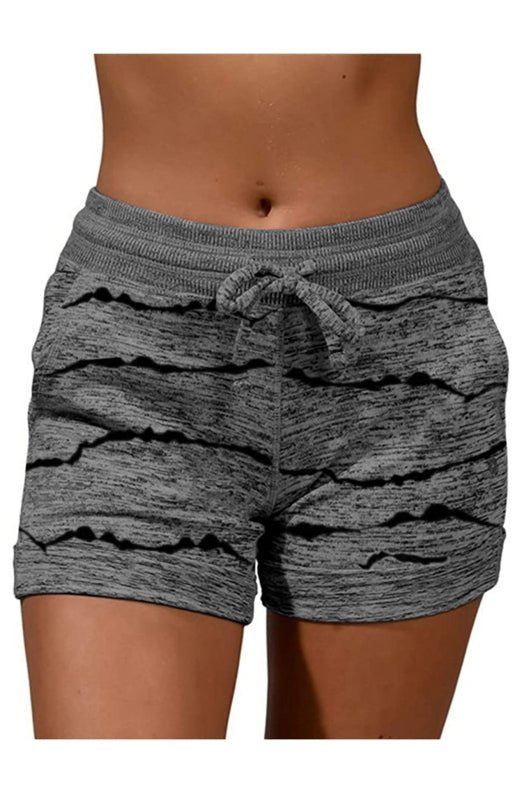 Levoire | Shorts taille stretch pour femmes en vêtements de loisirs Gris foncé