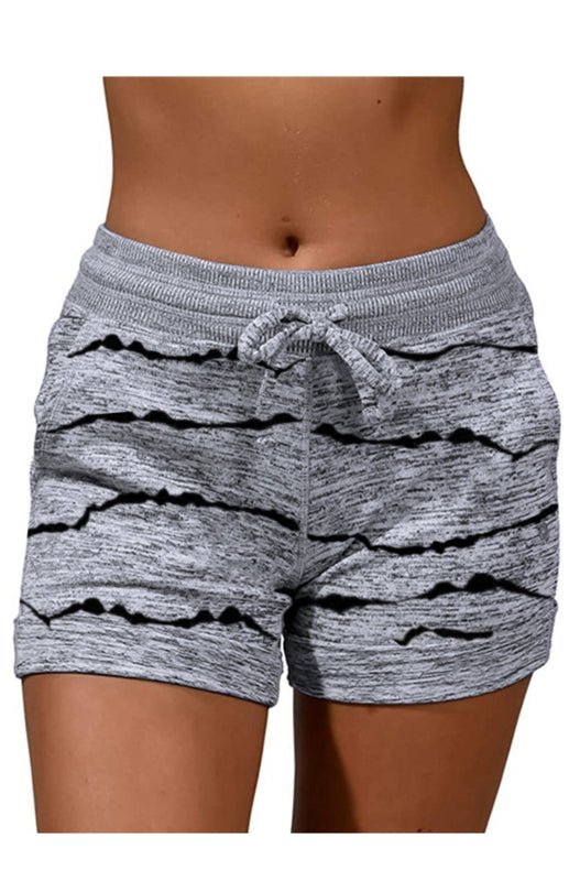 Levoire | Shorts taille stretch pour femmes en vêtements de loisirs Brumeux gris