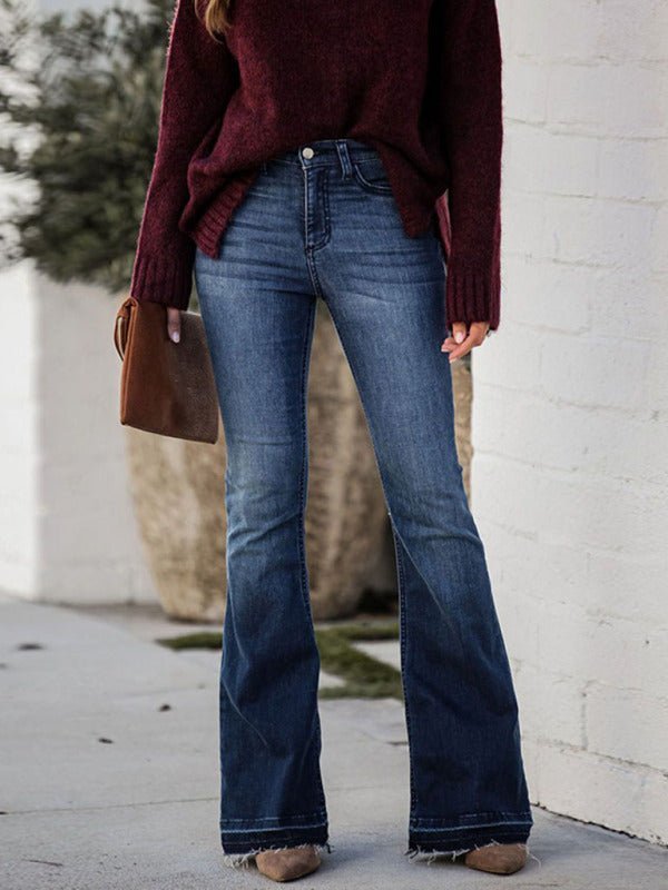 Levoire | Jeans stretch à taille basse adaptés aux femmes Sininen