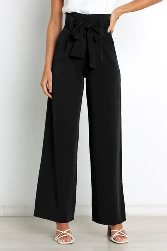 Levoire | Pantalon Avec Nœud Et Jambe Large