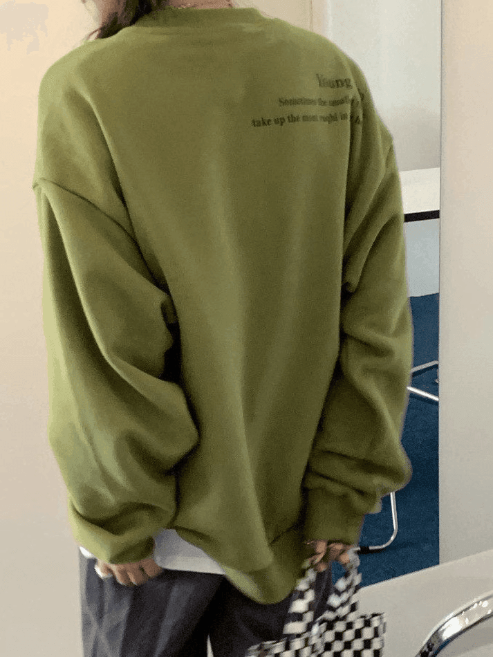 Levoire | Impression De Paysage Sweatshirt Crew
